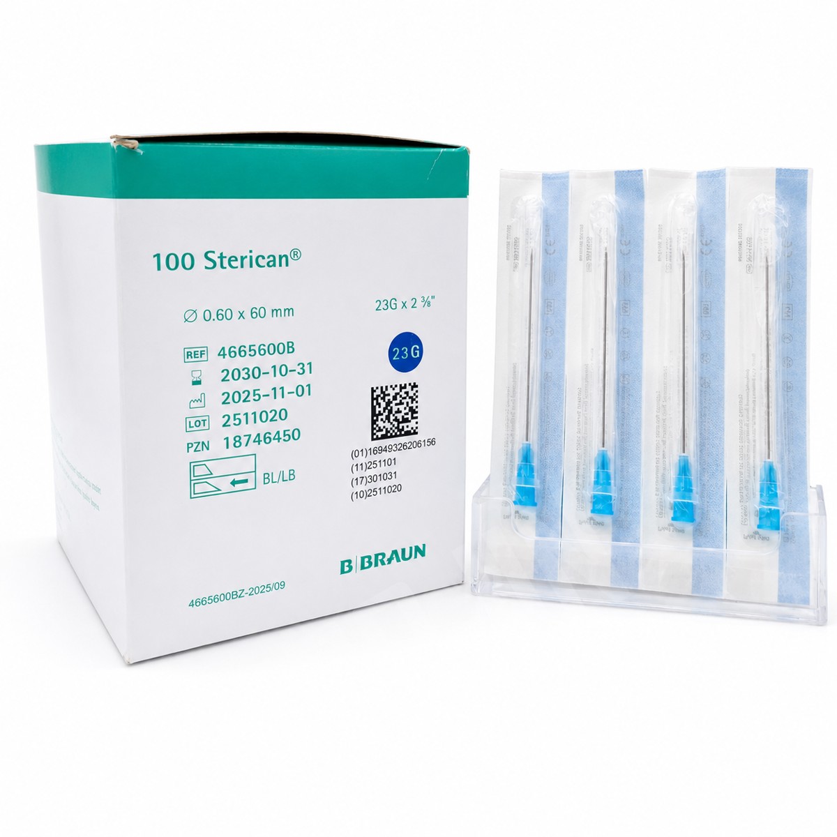 STERICAN  0.6 MMX60 MM 23G
