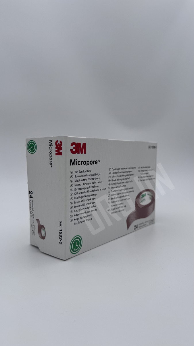 3M MİCROPORE HİPOALLERJENİK FLASTER